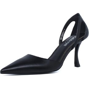 Reitoye Women's Stiletto High Heel Pumps Sexy Pointed Toe Dress Pump Heels