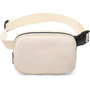 Peicees 2 Pack Fashionable Fanny Pack Crossbody Bag for Women Belt Bag Small Waist Bag Pouch for Travel Workout Running Hiking