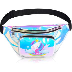 Dinosaurs Kids Fanny Packs for Boys Childrens Sports Holidays Party Camping Trip Crossbody Bags