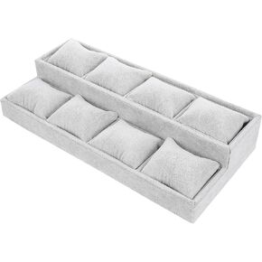 Mipcase Jewelry Tray Watch Storage Organizer Creative Jewelry Display Tray Jewelry Storage Tray Jewelry Pillow Tray Trays