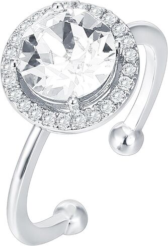 PAVOI 14K Gold Plated Crystal Birthstone Rings | Rings For Women in Kuwait