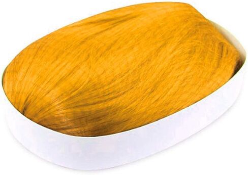 Akstore 28" 70cm Fashion Wigs Long Wavy Curly Hair Cosplay Wig & Wig Cap (Yellow) in Kuwait