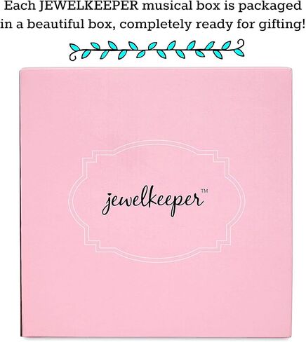 Jewelkeeper Music Box 3 Pullout Drawers, Fairy Castle Design, Waltz The Flowers Tune in Saudi Arabia