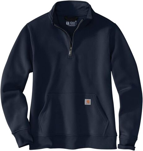 سويت شيرت Carhartt نسائي مريح متوسط ​​الوزن برقبة وهمية وربع سحاب in Saudi Arabia