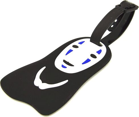 سيل ديزاينز بطاقة امتعة بتصميم انيمي ياباني مع حزام قابل للتعديل (مجموعة ستوديو جيبلي), خجول نو فيس in Kuwait