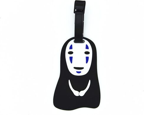 سيل ديزاينز بطاقة امتعة بتصميم انيمي ياباني مع حزام قابل للتعديل (مجموعة ستوديو جيبلي), خجول نو فيس in Kuwait