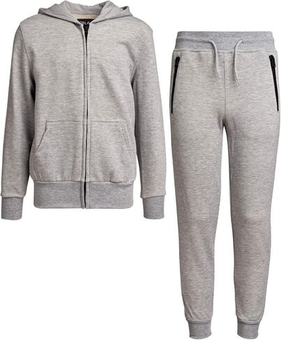 مجموعة الركض Galaxy للأولاد من Harvic - قطعتين من سويت شيرت وبنطال رياضي فرينش تيري (S-XL) in Kuwait