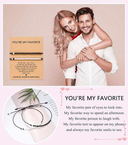 UNGENT THEM Pinky Promise سوار متطابق للأزواج، رفيق الروح، رجل المسافة، هدايا العلاقة للنساء والرجال له... in Kuwait