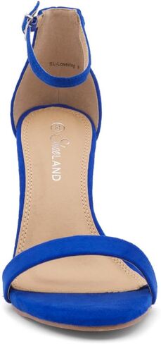 Shoe Land Women’s High Heels – Open Toe Stiletto Heels with Adjustable Ankle Strap | Dressy Sexy Strappy Heeled Sandals for Wedding, Prom, Party & Evening Wear in Saudi Arabia