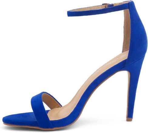 Shoe Land Women’s High Heels – Open Toe Stiletto Heels with Adjustable Ankle Strap | Dressy Sexy Strappy Heeled Sandals for Wedding, Prom, Party & Evening Wear in Saudi Arabia