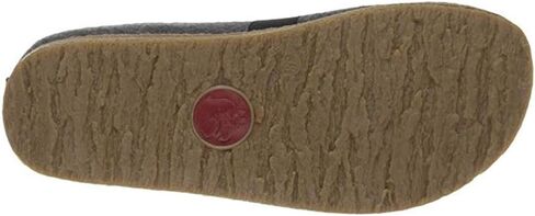 HAFLINGER Women's Magic Clogs-and-Mules-Shoes, Black/Grey, 12 in Saudi Arabia