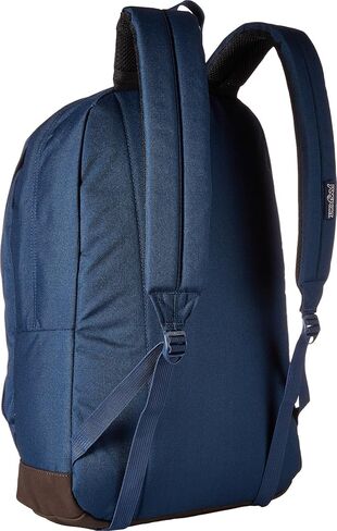 حقيبة ظهر للكمبيوتر المحمول JanSport Cortlandt، باللون الأزرق الداكن، حقيبة كمبيوتر محمول على الكتف من الجلد الصناعي مقاس 15 بوصة مع حجرة كبيرة وأشرطة مبطنة وحقيبة ظهر للرجال والنساء in Saudi Arabia