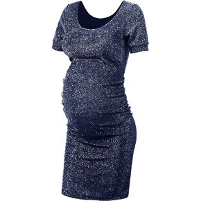 KIM S Maternity Dress for Photoshoot Navy X-Large in Kuwait