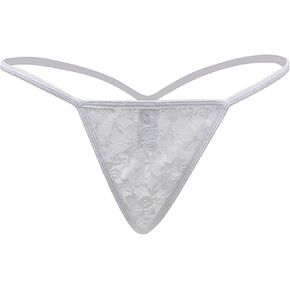 ohmydear G String Thongs for Women Sexy Lace Low Rise Underwear for Ladies No Show T-back Tanga Panties in Saudi Arabia