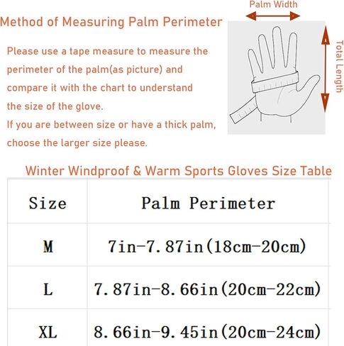 قفازات الشتاء LJCUTE للرجال والنساء، قفازات تزلج سوداء مقاومة للرياح في الطقس البارد بعشرة أصابع تعمل باللمس لركوب الدراجات والجري والدراجات النارية والتزلج على الجليد in Kuwait