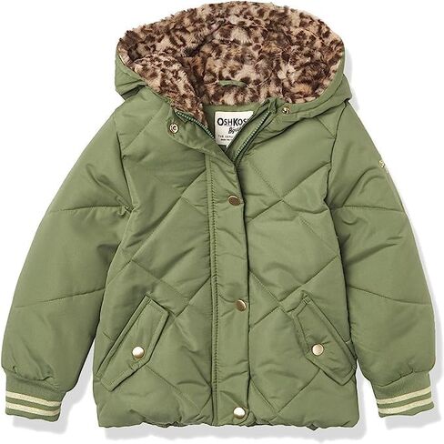 Osh Kosh Girls' Perfect Puffer Jacket Coat in Saudi Arabia