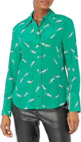 Equipment Women's Quinne Long Top Sleeve in Lush Meadow Multi in Saudi Arabia