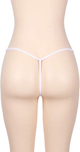 ملابس داخلية مثيرة من ohmydear G String للنساء ملابس داخلية منخفضة الارتفاع من الدانتيل للسيدات بدون عرض سراويل تانجا من الخلف على شكل حرف T in Saudi Arabia