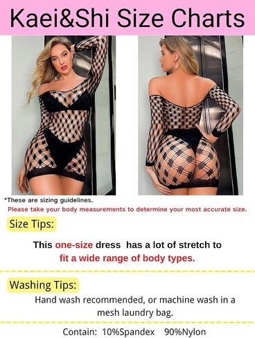 Kaei&Shi ملابس نادي مثيرة، مجوفة، شبكة صيد السمك الشفافة، فستان Bodycon قصير in Saudi Arabia
