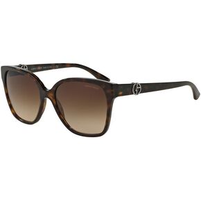 Giorgio Armani AR8061F - 502613 Sunglasses Havana w/Brown Gradient 56mm in Kuwait
