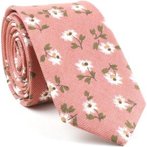 ربطات عنق Kihatwin المبتكرة ربطات عنق رفيعة للرجال من القطن الكتاني بتصميم زهور ربطات عنق زفاف لرفقاء العريس in Kuwait