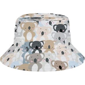 قبعة دلو حيوانات لطيفة، قبعة صياد صيفية للحيوانات للنساء والرجال، قبعة شمس للشاطئ قابلة للحزم للجنسين لقضاء العطلات والسفر في الهواء الطلق in Kuwait