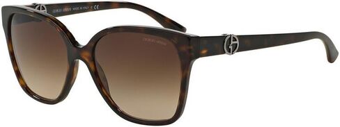 Giorgio Armani AR8061F - 502613 Sunglasses Havana w/Brown Gradient 56mm in Kuwait