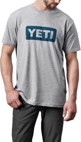 YETI Logo Badge C&S Short Sleeve T-Shirt in Kuwait