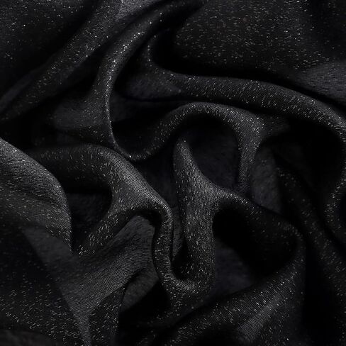 STARWHISPER Women's Gold Trim Silk Scarf Shawl Wrap - Elegant Accessory for Evening Dress - Gift Packaged in Saudi Arabia