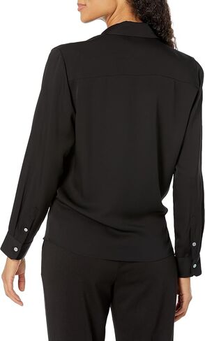 Theory Women's Ls Wrap Blouse in Saudi Arabia