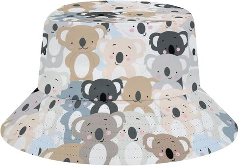 قبعة دلو حيوانات لطيفة، قبعة صياد صيفية للحيوانات للنساء والرجال، قبعة شمس للشاطئ قابلة للحزم للجنسين لقضاء العطلات والسفر في الهواء الطلق in Kuwait