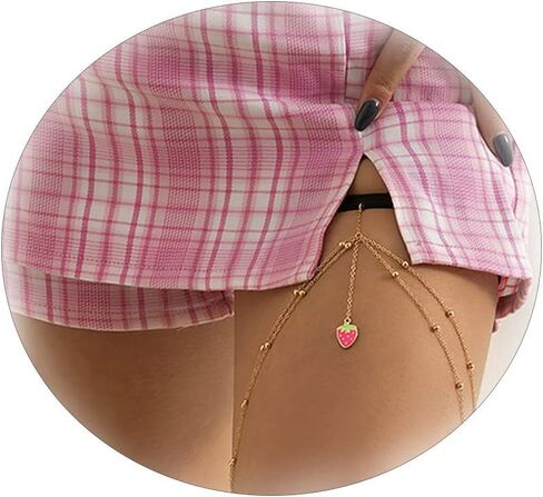 Body Chain Jewelry for Women Thigh Chain Snake Leg Chain for Teen Girls Trendy Stuff Womens 5 Dollar Gifts Womens Jewelry Clearance Items in Saudi Arabia
