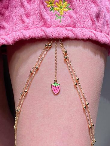 Body Chain Jewelry for Women Thigh Chain Snake Leg Chain for Teen Girls Trendy Stuff Womens 5 Dollar Gifts Womens Jewelry Clearance Items in Saudi Arabia