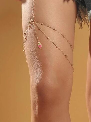 Body Chain Jewelry for Women Thigh Chain Snake Leg Chain for Teen Girls Trendy Stuff Womens 5 Dollar Gifts Womens Jewelry Clearance Items in Saudi Arabia