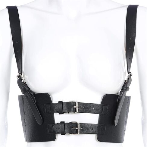 HeiBai Xiong Goth Harness Fashion Leather Body Chain Harness for Women and Girls in Saudi Arabia