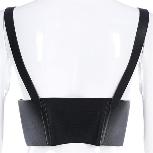 HeiBai Xiong Goth Harness Fashion Leather Body Chain Harness for Women and Girls in Saudi Arabia