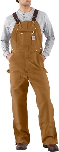 Carhartt Mens Loose Fit Firm Duck Bib Overall Overall in Saudi Arabia