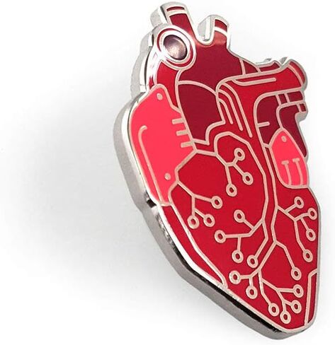 Pinsanity لوحة دائرة رقمية القلب المينا طية الصدر in Saudi Arabia