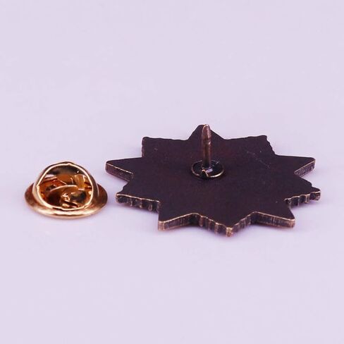 Gudeke Soviet CCCP Red Star Sickle Hammer Symbol Emblem Lapel Pin Badge in Saudi Arabia