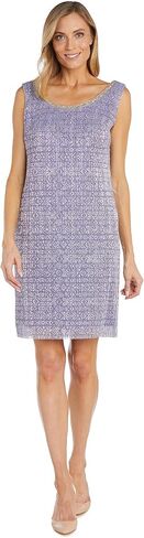 R&M Richards Women's 2pcs Metallic Jacket Dress in Saudi Arabia