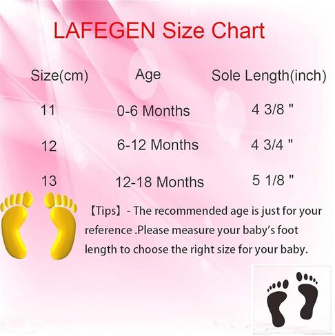LAFEGEN Baby Girls Mary Jane Flats with Bownot Non Slip Soft Sole PU Leather Newborn Infant Toddler First Walker Cirb Dress Shoes, 12-18 Months Toddler, 14 Gold in Kuwait