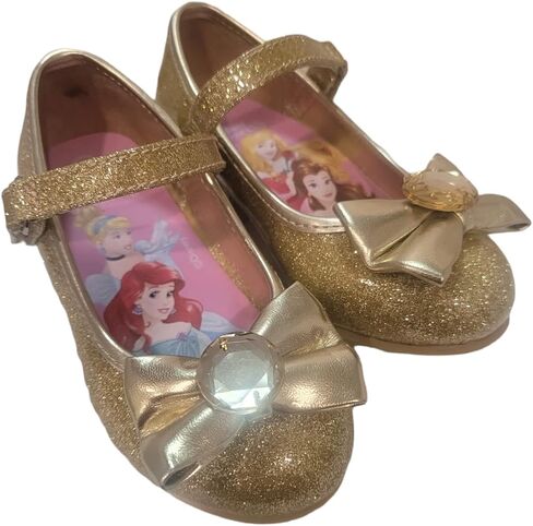 Disney Princess Gold Girl's Heel Dress Shoe (Toddler/Little Kid) in Kuwait
