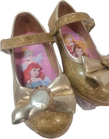 Disney Princess Gold Girl's Heel Dress Shoe (Toddler/Little Kid) in Kuwait