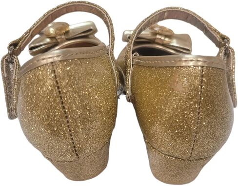 Disney Princess Gold Girl's Heel Dress Shoe (Toddler/Little Kid) in Kuwait