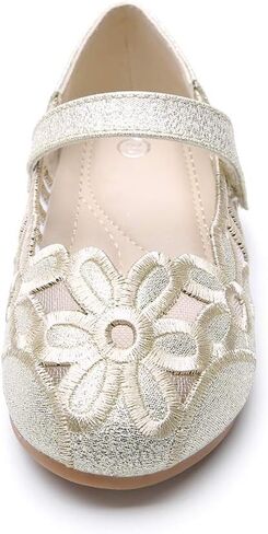 Chiximaxu Girls Ballerina Flat for Party Wedding Dress Kids Slip on Mary Jane in Saudi Arabia