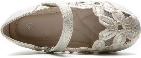 Chiximaxu Girls Ballerina Flat for Party Wedding Dress Kids Slip on Mary Jane in Saudi Arabia