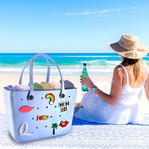 7 قطع من التعليقات من هويديت لشنط توتس الشاطئ، دلايات شاطئية لشنط بوج وشنط بوج، دلايات من المطاط in Kuwait