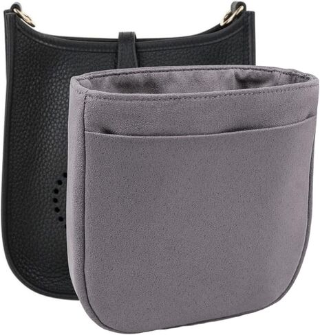 إدراج منظم المحفظة لحقيبة يد Evelyne 16 TPM، قماش دوقة الساتان، خفيف الوزن، يناسب تمامًا، قوي، يُغسل يدويًا، يحافظ على شكله، أفكار هدايا للنساء (ذهبي وردي E16) in Kuwait