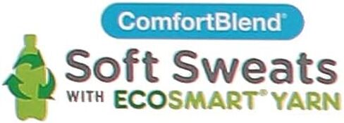 سترة بغطاء رأس بسحاب كامل من Hanes Big Boys' ComfortBlend EcoSmart (مقاس صغير، رمادي منقط باللون الرمادي) in Saudi Arabia