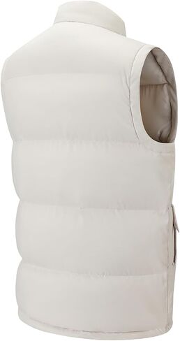 AntiColder Men's Lightweight Water-Resistant Packable Puffer Vest Windproof Coat for men in Saudi Arabia